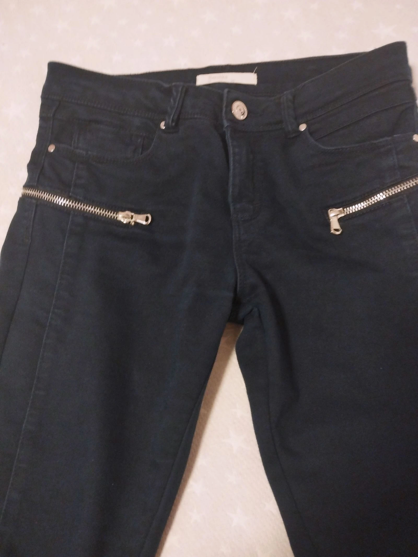 Bershka jeans skinny cano curto com zíperes – photo 6